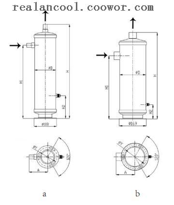 hot sale helical oil separator for compressor unit parts