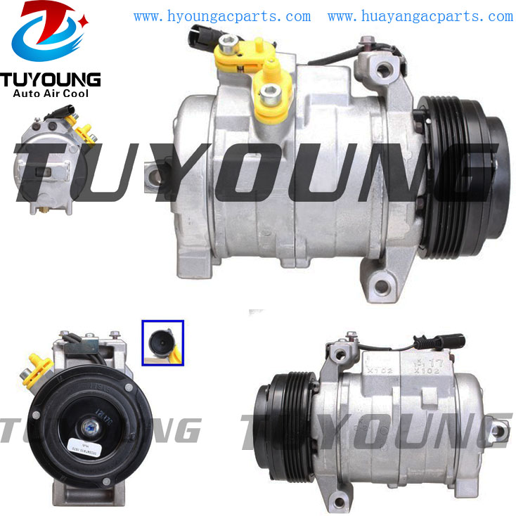 TUYOUNG brand new DENSO 10S17C auto ac compressors LAND ROVER BMW X5 3.0 2001-2006  447170-5890