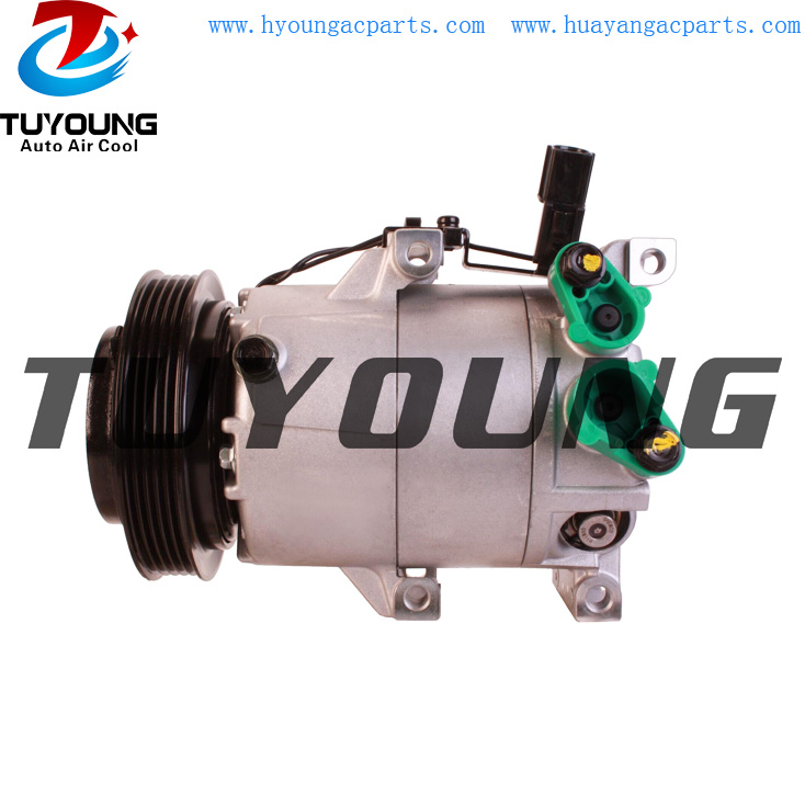 TUYOUNG HCC VS-15N auto AC Compressor for HYUNDAI i20 1.4 1.6 Diesel 2010 - 2014 977012K200  977012K201