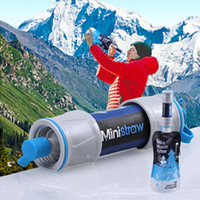 Outdoor hiking survival drinking water filter