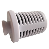 Precipitated activated carbon water filter element