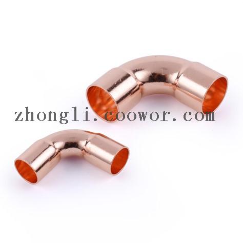 Copper 90 Long Elbow, Copper Coupling, Copper Tee, Copper P-trap