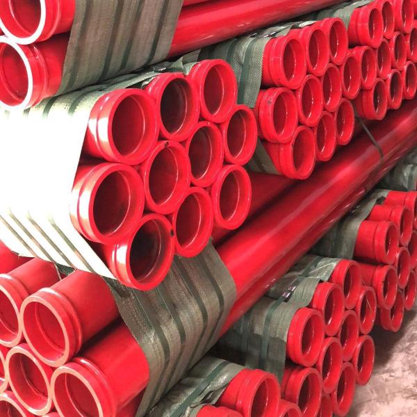 Seamless delivery Pipes with 2 SK Flanges