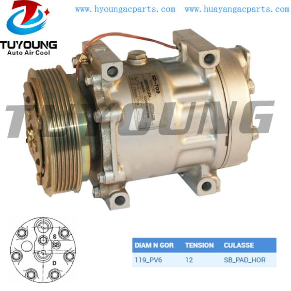 TUYOUNG  factory direct sale <font color='red'>SD7H15</font> vehicle a/c <font color='red'>compressors</font> RENAULT CLIO  7700861779  <font color='red'>SD7H15</font> <font color='red'>709</font>
