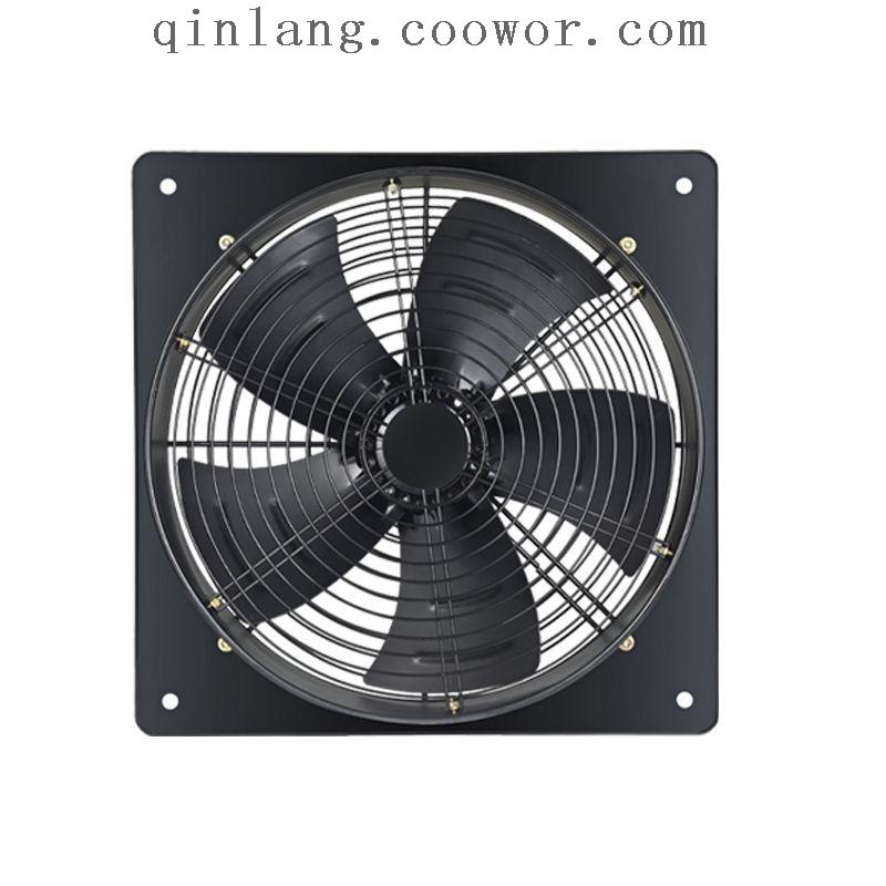 External rotor axial fan 220/380V square range hood fan industrial ...