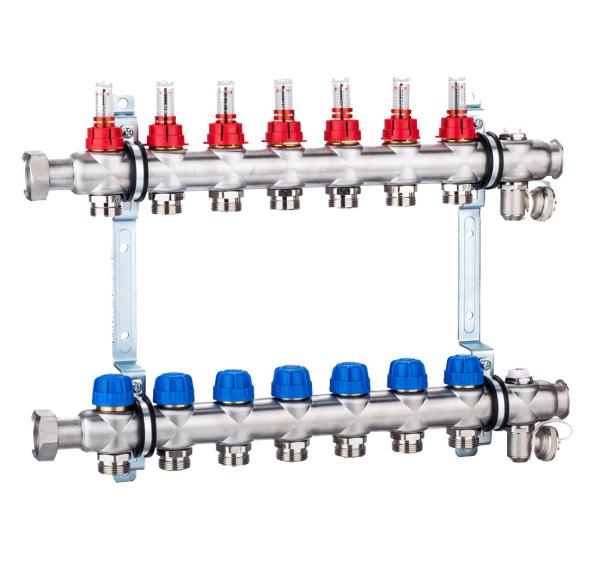 Stainless Steel Underfloor Heating Manifolds in Floor Heating Systems
