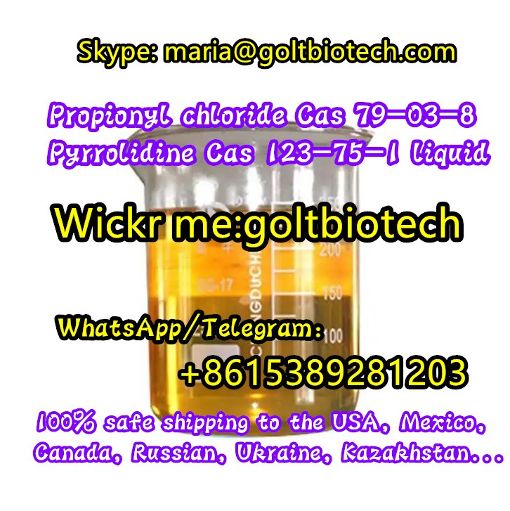 Buy Pyrrolidine Cas 123-75-1 Propionyl <font color='red'>chloride</font> Cas <font color='red'>79</font>-<font color='red'>03</font>-<font color='red'>8</font> liquid in China Mexico USA Free customs