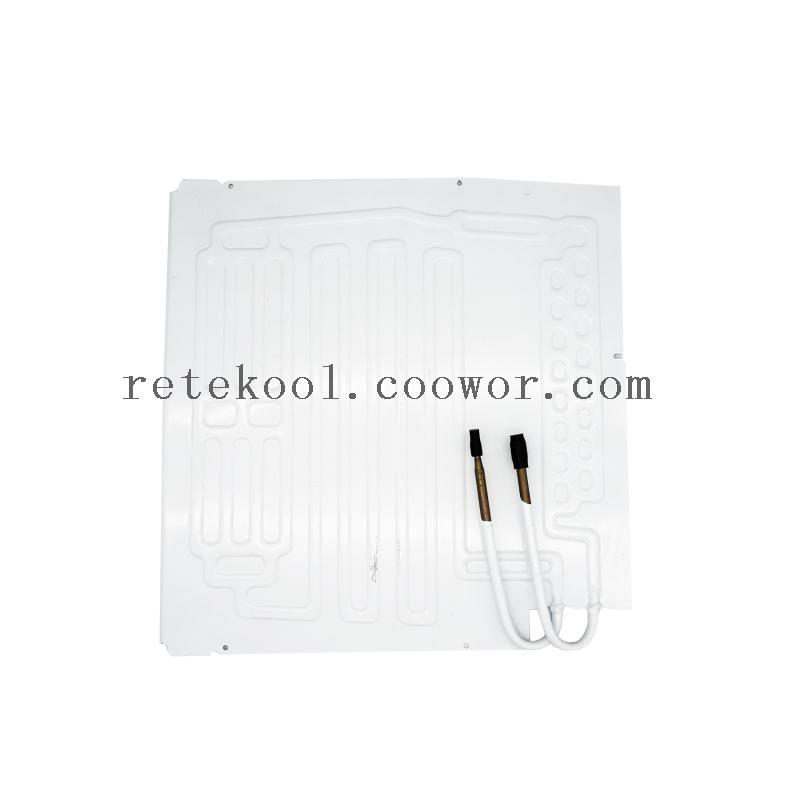 1.2mm Double Tube Aluminum Plate Type Refrigerator Roll Bond Evaporator