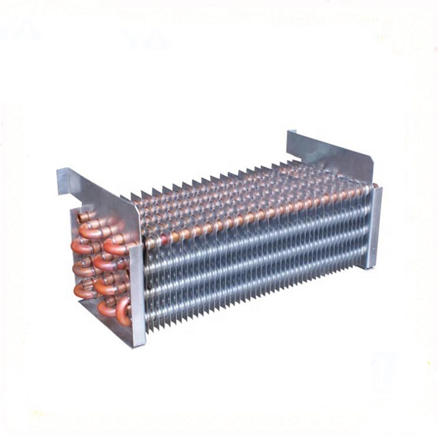 Copper Tube Aluminum Finned Evaporator Coil For Cooling And deep