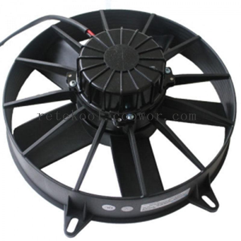 Universal Auto <font color='red'>AC</font> Cooling <font color='red'>Fan</font> <font color='red'>12</font> <font color='red'>inch</font> 120w Pull/Push Scurve Type For Condenser