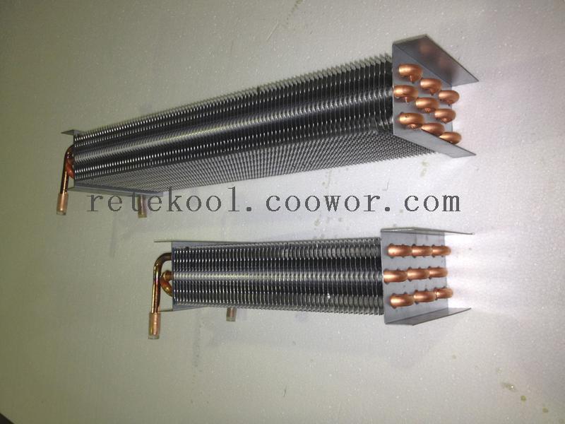refrigeration copper tube finned evaporator,copper coil