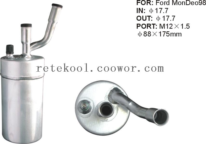 China Supplier Retekool OE 8847030370 R-134A Aluminum Receiver Drier for TOYOTA