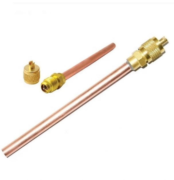 Copper <font color='red'>Access</font> <font color='red'>Valve</font> For Refrigeration Freezer Fridge