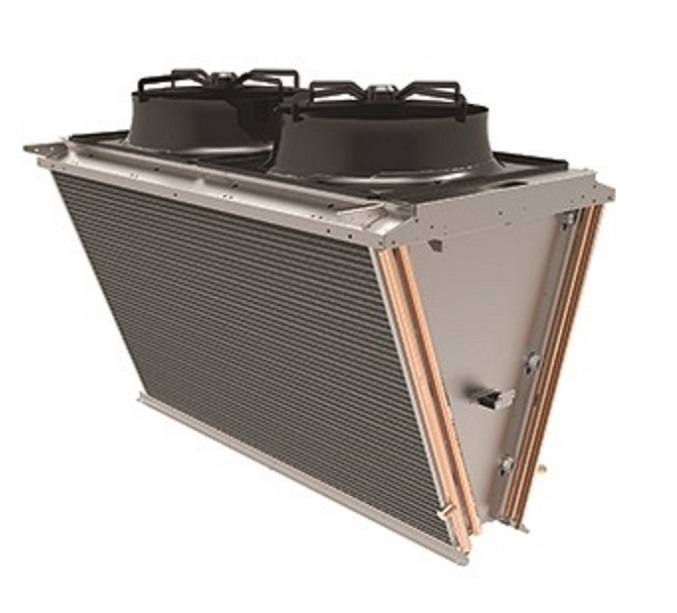 Customized Microchannel Condenser Coils Heat Exchanger For Air Cooled