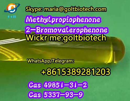 Buy 2-Bromovalerophenone Cas 49851-31-2 for sale China suppliers Wickr me:goltbiotech
