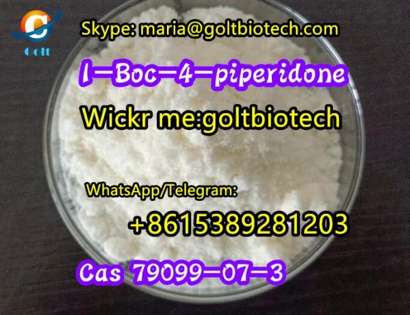 Factory Bulk sale 1-Boc-4-piperidone Cas 79099-07-3 China factory 100% safe to USA, Mexico Wickr me:goltbiotech