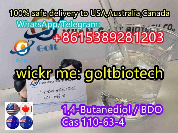 High purity 1,4-Butanediol buy 1,4-Butanediol 1,4 BDO for sale Cas 110-63-4 safe shipment to USA, Australia NL Wickr me:goltbiotech
