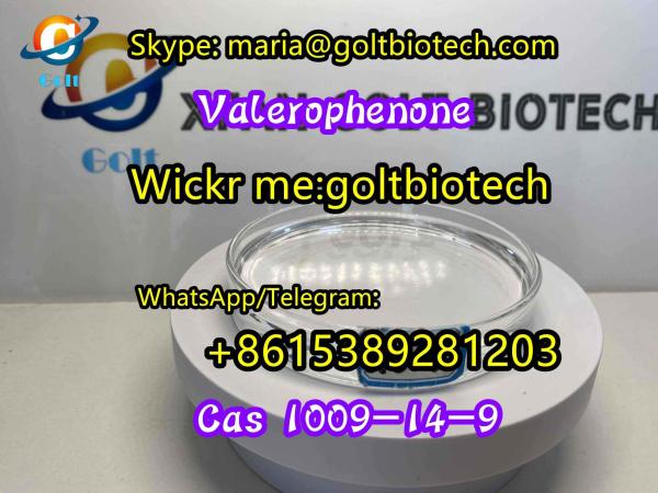 Russia hot selling Valerophenone butyl phenyl ketone Cas 1009-14-9 China supplier Wickr me:goltbiotech