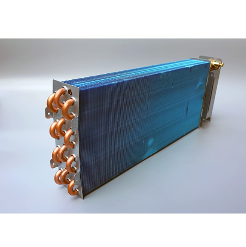 Fan Coil Surface Cooler Copper Tube <font color='red'>Heat</font> <font color='red'>Exchanger</font> Core Evaporator Water Heating Air Conditioning