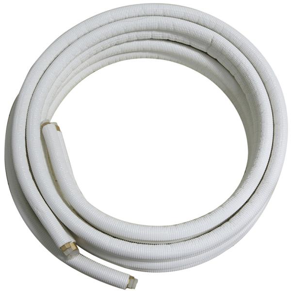 ac copper tube insulation kits white pipe 1/4x1/2x5m