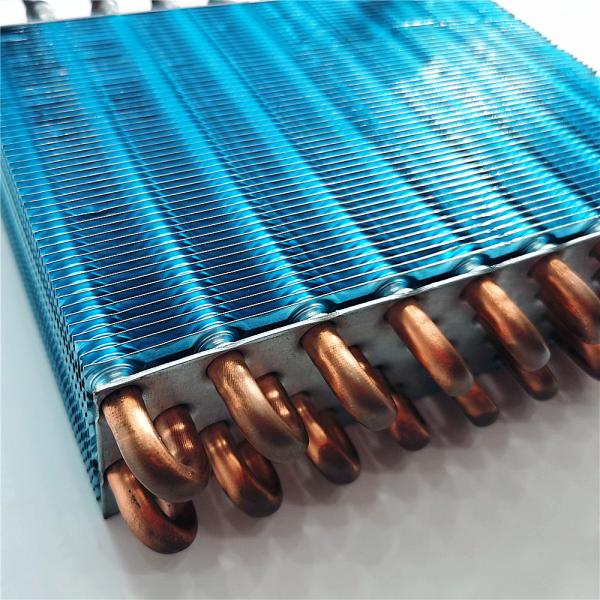 refrigeration blue hydrophilic aluminum foil copper tube condenser ...