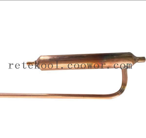 Refrigeration Welded Copper Spun Filter with capillary