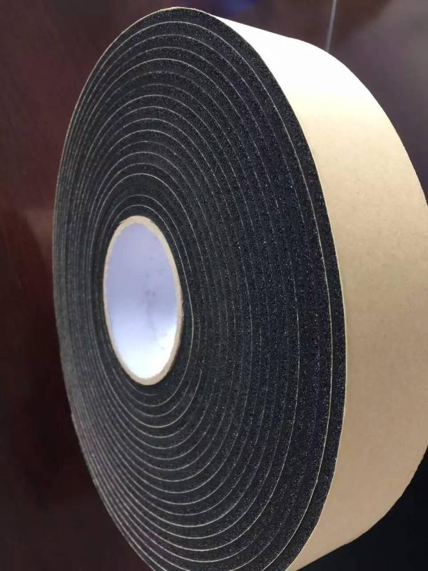 Rubber Insulation Foam Tape with High viscosity used for air conditioner