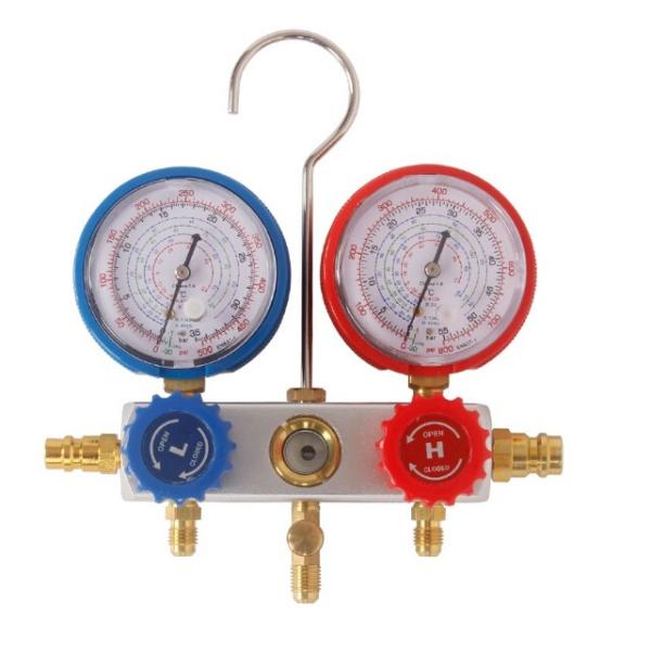 Pressure Gauge with Hose for Air Conditioner