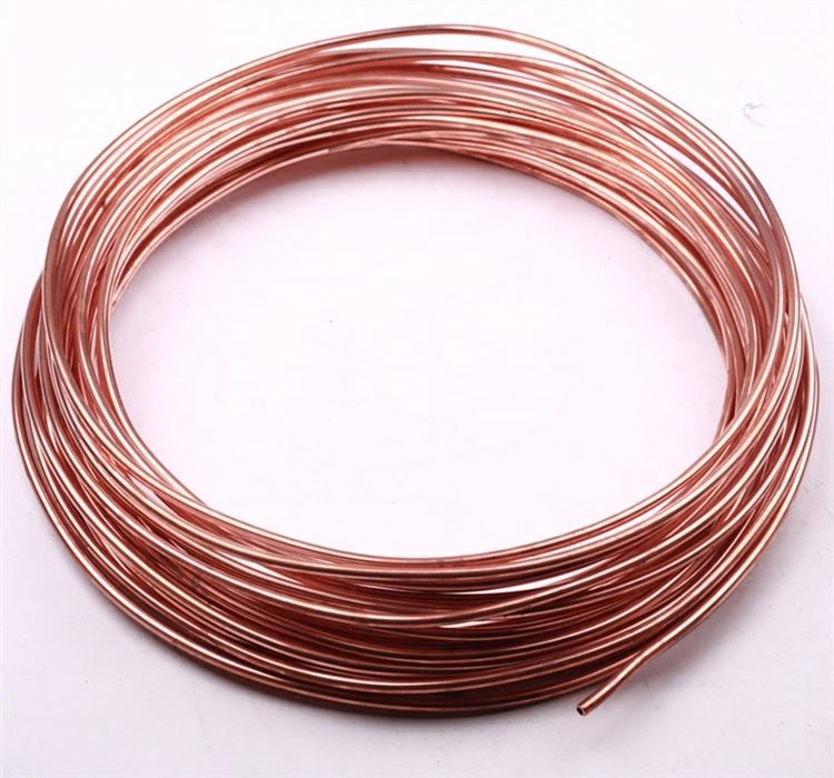 4.76/6.0/6.35/8/9.53/10mm Copper Coated Bundy Tube For Condenser