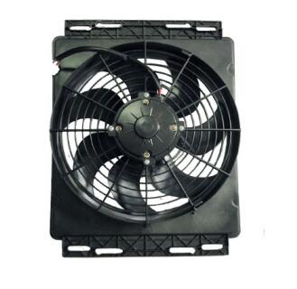 Exquisite Workmanship High Power 12v/24v Auto Condenser Electric Cooling Fan