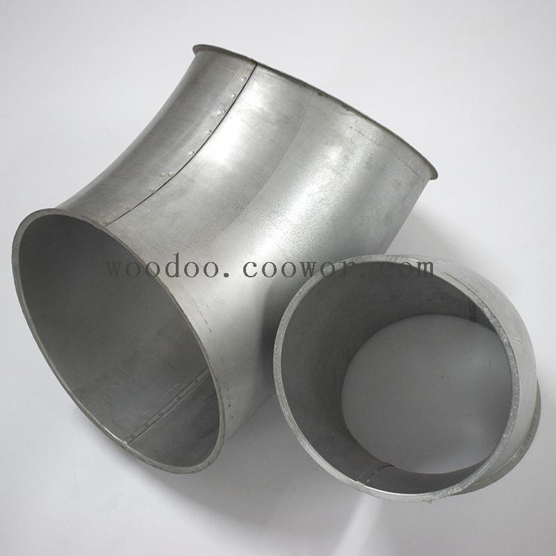 1.5D Modular Pipework Fittings Dust Extraction Ducting Bends