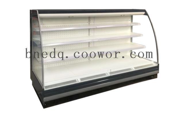 Baonier semi vertical multideck display chiller for supermarket and grocery store FM187BZ