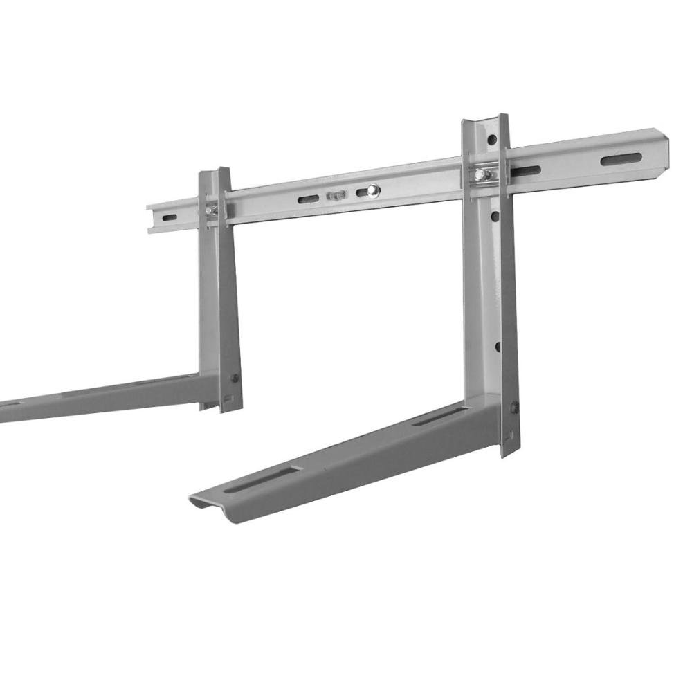 <font color='red'>Adjustable</font> Crossbar <font color='red'>Air</font> <font color='red'>Conditioner</font> <font color='red'>Support</font> Wall Mounting Outdoor AC Bracket Wall Bracket