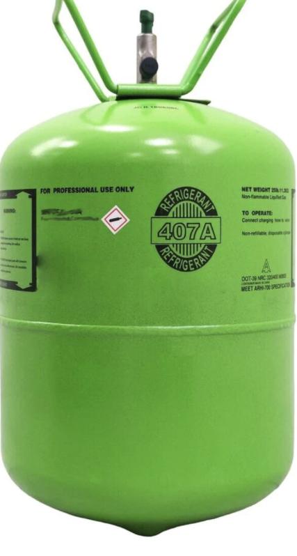 Refrigerants R-407C,R-407A