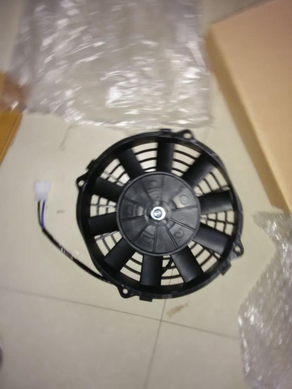 Universal Type 12/24v Auto AC Car Condenser Fan