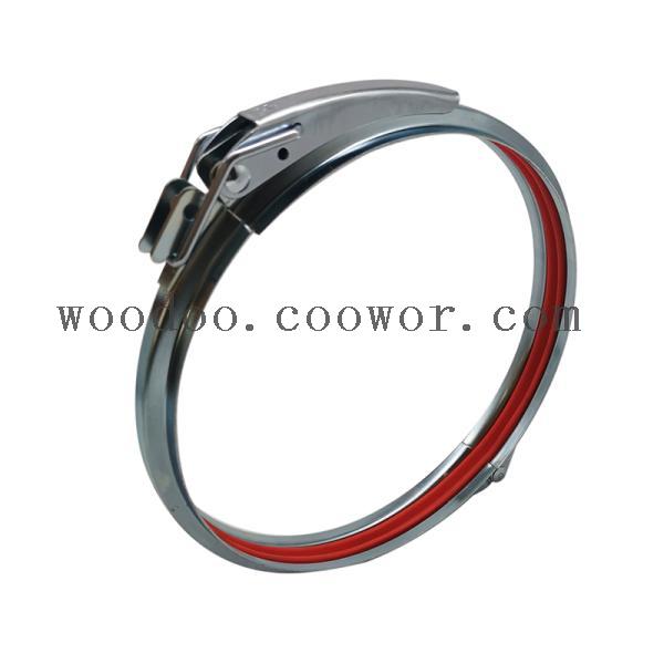 Galvanized Steel Quick Release Pipe Clamps 80600mm