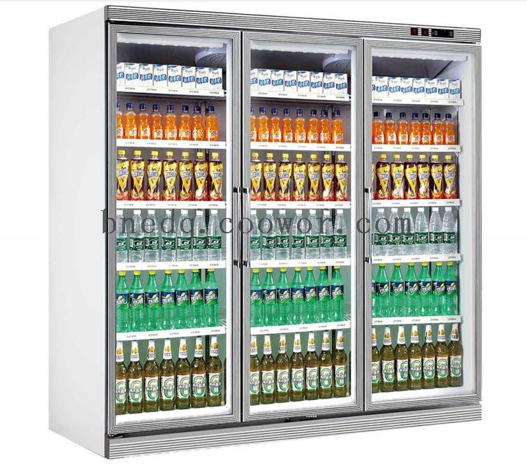 Baonier commercial beverage display chiller cooler 16WJ-X2M