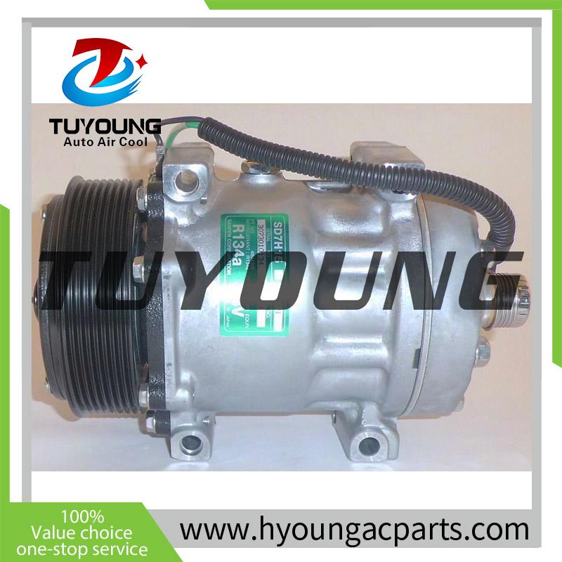 TUYOUNG <font color='red'>High</font> <font color='red'>efficiency</font> and <font color='red'>fast</font> <font color='red'>refrigeration</font> <font color='red'>SD7H15</font> <font color='red'>auto</font> <font color='red'>AC</font> <font color='red'>compressor</font> <font color='red'>Ivoco</font> <font color='red'>Euro</font> <font color='red'>FIAT</font> <font color='red'>TRUCK</font> <font color='red'>SD</font>