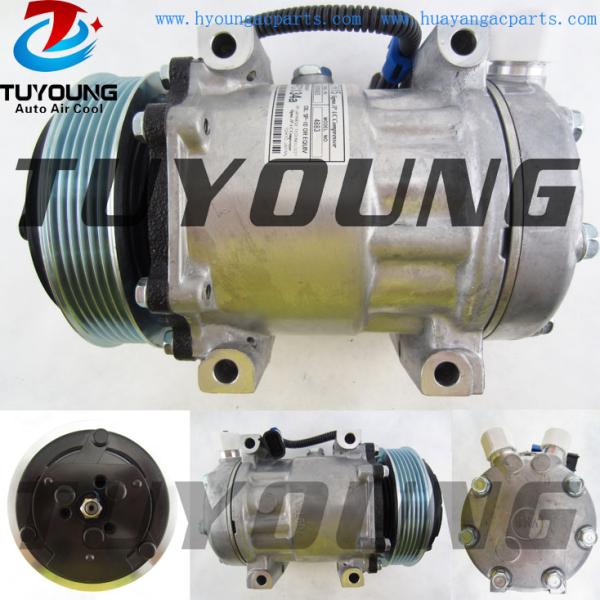 China factory wholesale SD7H15 car aircon compressor ALL Case-IH 7150 Tractor Articulated Truck sd7h15 4883