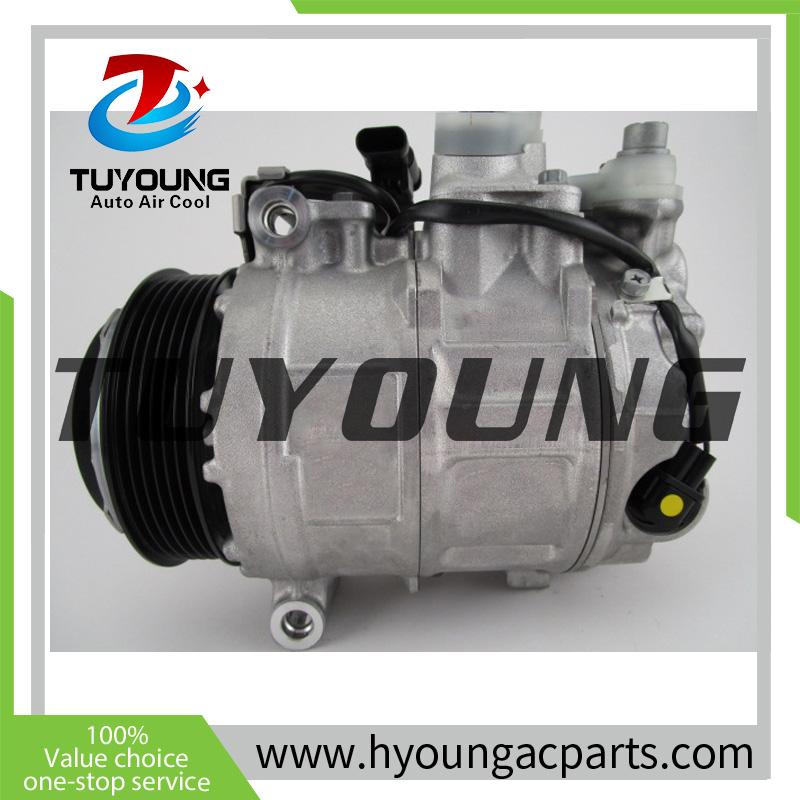 China product and high quality 7SAS17C Automotive air conditioner Compressor  for MERCEDES Benz 110MM PV6 12V A0008307100  0008303202