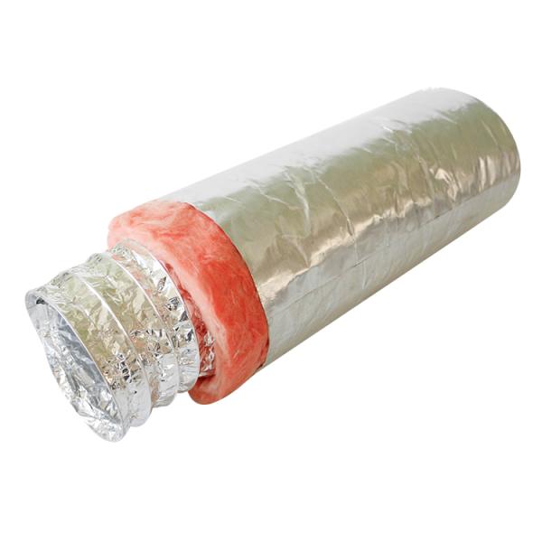 <font color='red'>Flex</font> Duct Insulated Flexible Air <font color='red'>Home</font> Hvac Heating System  R6 R8 Insulated Duct