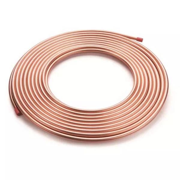 High quality Refrigeration air conditioner connecting <font color='red'>copper</font> pipe manufacture pancake <font color='red'>coil</font>