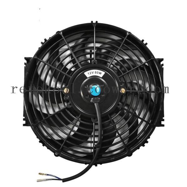 12 14 Pull Push Auto Air Conditioner Condenser Fan Air Flow Car AC