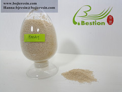 Palladium adsorption resin