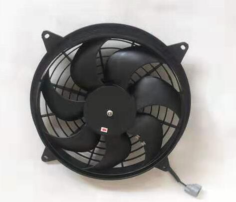 Straight Blade 12V/24V 12 Inch Universal Auto AC Cooling Condenser Fan