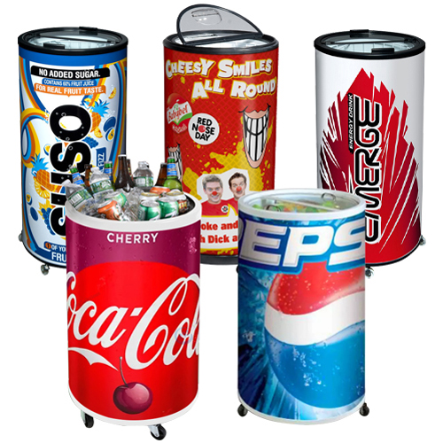 Commercial Round Barrel Beverage Party Can Cooler Price For Sale, factory  and manufacturers, Nenwell