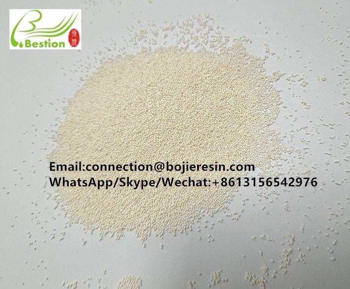 Enzyme carrier resin