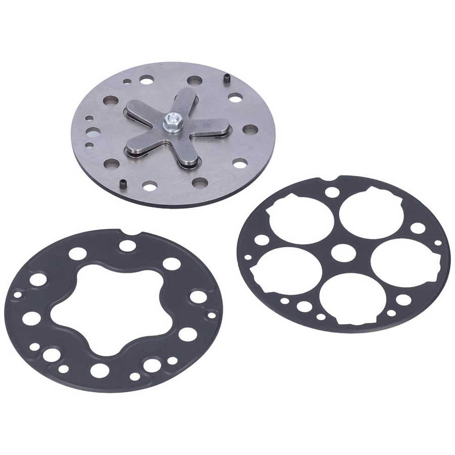 Pcs Set Car Compressor Valve Plate Assembly Metal Replacement For