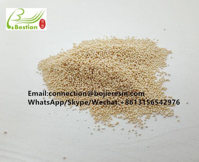 Macrolide purification resin