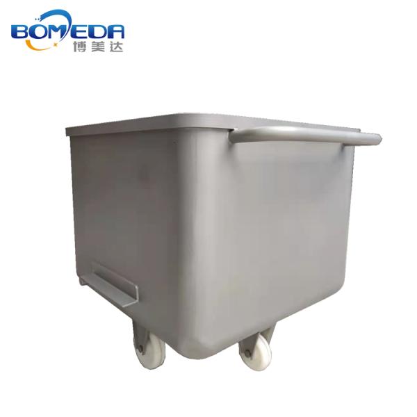 Stainless Steel Meat Cart 200LFor Poultry Slaughtering Equipment Meat Processing Machine